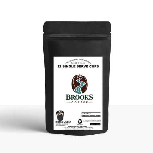 12 Pack Single Serve Coffee Capsules